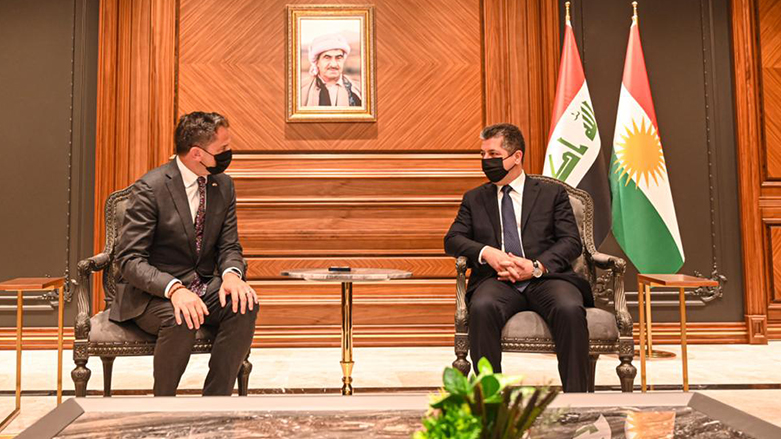 ABD’nin Erbil Başkonsolosu’ndan Başbakan’a veda ziyareti